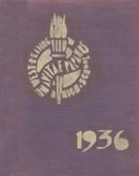 West Reading High School 1936 yearbook cover photo