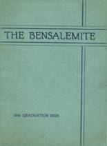 Bensalem High School 1936 yearbook cover photo