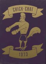 Chickasha High School 1973 yearbook cover photo