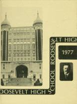 Roosevelt High School 1977 yearbook cover photo