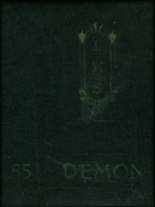Lamoni High School 1955 yearbook cover photo
