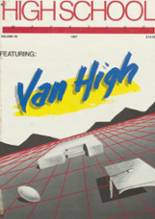 1987 Van High School Yearbook from Van, West Virginia cover image