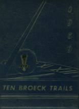 Franklinville-Ten Broeck Academy 1959 yearbook cover photo