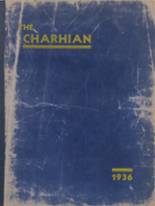Charlotte High School 1936 yearbook cover photo