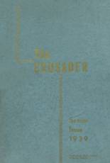 Cathedral High School 1939 yearbook cover photo