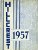 Bloomfield Hills High School 1957 yearbook cover photo