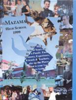 Mazama High School 1999 yearbook cover photo