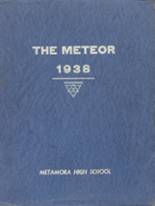 Metamora High School 1938 yearbook cover photo