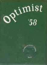 1958 Colestock High School Yearbook from Titusville, Pennsylvania cover image