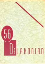 Detroit Lakes High School 1956 yearbook cover photo