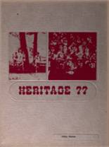 Hamilton Heights High School 1977 yearbook cover photo