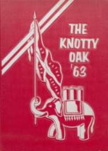 Coventry High School 1963 yearbook cover photo