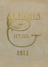 Hobart High School 1911 yearbook cover photo
