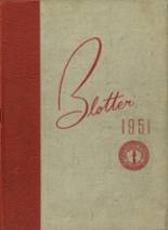 Kew-Forest High School 1951 yearbook cover photo