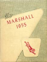 Marshall County High School 1955 yearbook cover photo
