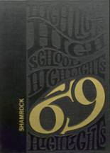 Graceville High School 1969 yearbook cover photo