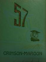 Ft. Scott High School 1957 yearbook cover photo