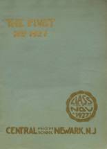 1927 Central High School Yearbook from Newark, New Jersey cover image