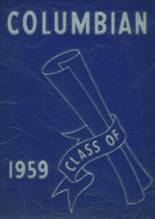 Holy Family High School 1959 yearbook cover photo