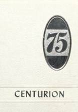 Century High School 1975 yearbook cover photo