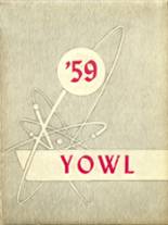 1959 Annona High School Yearbook from Clarksville, Texas cover image