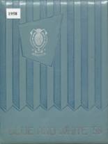 Vergennes Union High School 1958 yearbook cover photo