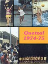 Esperanza High School 1975 yearbook cover photo