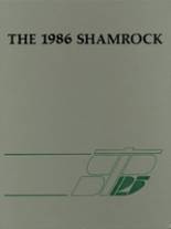 St. Patrick High School 1986 yearbook cover photo