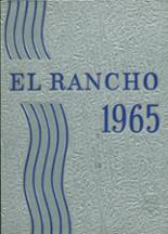 El Rancho High School 1965 yearbook cover photo