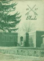 Bladensburg High School 1957 yearbook cover photo
