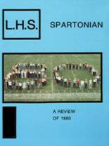 Laurel High School 1980 yearbook cover photo