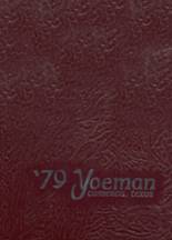 Yoe High School 1979 yearbook cover photo