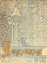 St. Ignatius High School 1947 yearbook cover photo