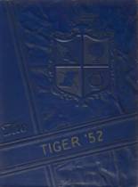 Carthage High School 1952 yearbook cover photo