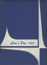 Leeds High School 1959 yearbook cover photo