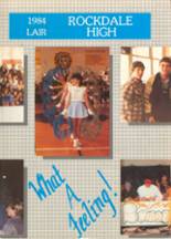 Rockdale High School 1984 yearbook cover photo