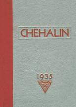 Chehalis High School 1935 yearbook cover photo