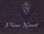 Pine Valley Central High School 1958 yearbook cover photo