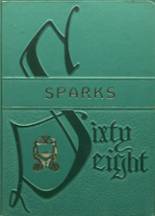 Weedsport High School 1968 yearbook cover photo