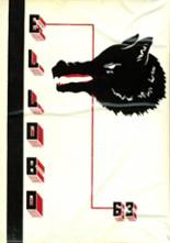 Levelland High School 1963 yearbook cover photo