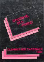 Clearwater High School 1987 yearbook cover photo