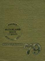 1979 Mcfarland High School Yearbook from Mcfarland, California cover image