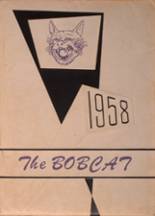 Dimmitt High School 1958 yearbook cover photo