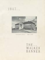 Walker High School 1947 yearbook cover photo