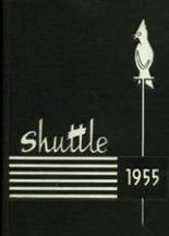 Shaw High School 1955 yearbook cover photo