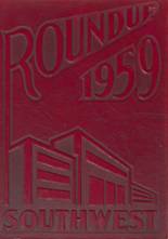 Southwest High School 1959 yearbook cover photo