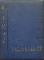 1957 Marshall High School Yearbook from Marshall, Virginia cover image