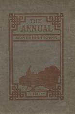 Beaver Area High School 1911 yearbook cover photo
