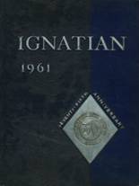 St. Ignatius High School 1961 yearbook cover photo