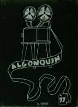 Algonac High School 1977 yearbook cover photo